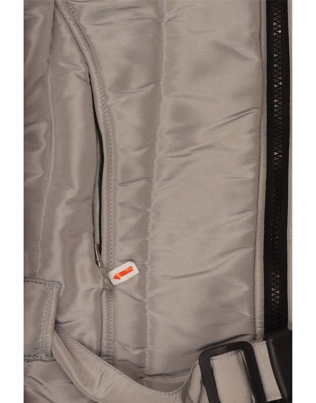 REFRIGIWEAR Женская куртка-бомбер Cruz с капюшоном UK 14, большой серебристый полиэстер