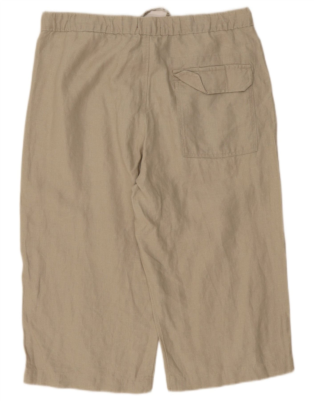 Мужские шорты-бермуды Marks & Spencer Blue Harbour W34, большие, бежевые, льняные