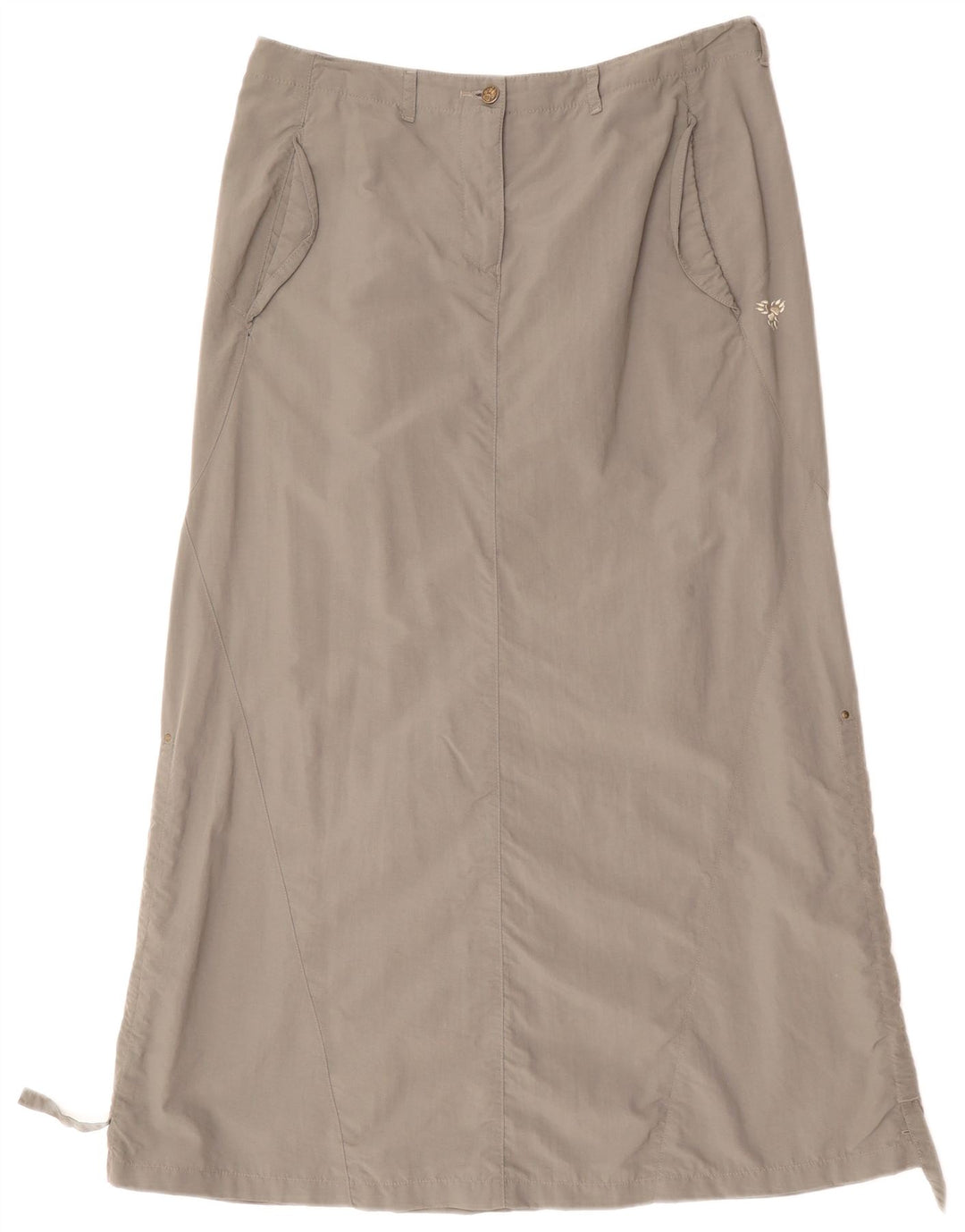 Женская макси-юбка Jack Wolfskin для путешествий, Великобритания, 12/14, средний W32, серый полиамид