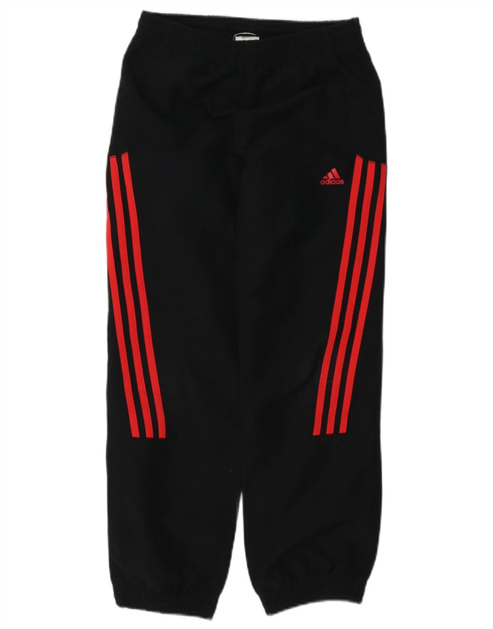 Спортивный костюм Adidas для мальчиков, брюки для бега, 9–10 лет, черный полиэстер