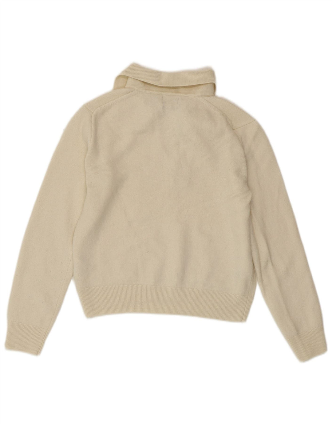 Женский джемпер с воротником-поло POLO RALPH LAUREN, Великобритания, 10, маленький, белый цвет