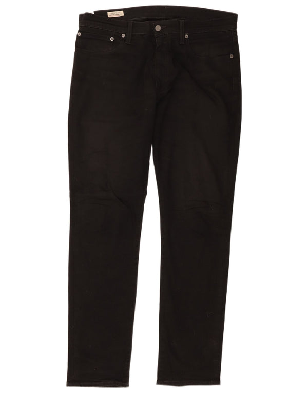 Мужские джинсы Levi's 511 Slim W34 L32, черный хлопок