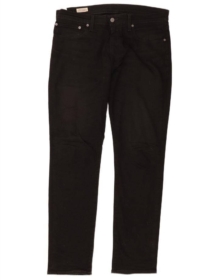 Мужские джинсы Levi's 511 Slim W34 L32, черный хлопок