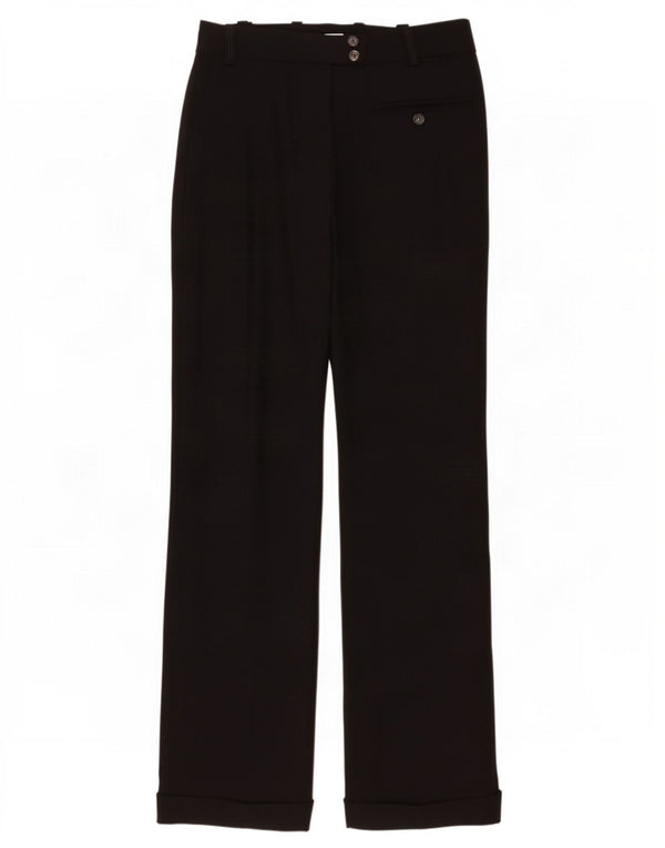 Pinko Женские брюки Bootcut UK 8 Small W28 L29 Черные вискозные