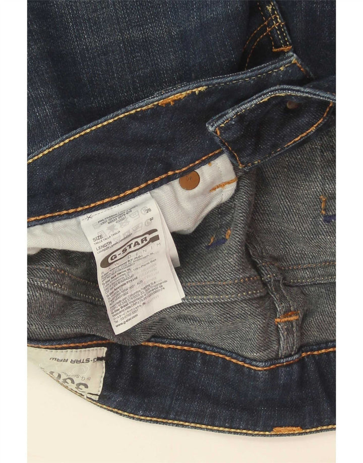 Женские джинсы G-Star 3301 Slim W26 L32 Синие, хлопок