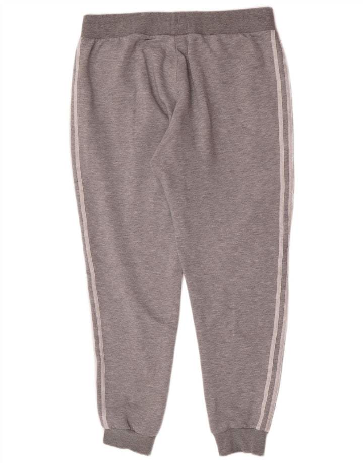 Мужские спортивные брюки Adidas Joggers 2XL, серый хлопок с крапинками