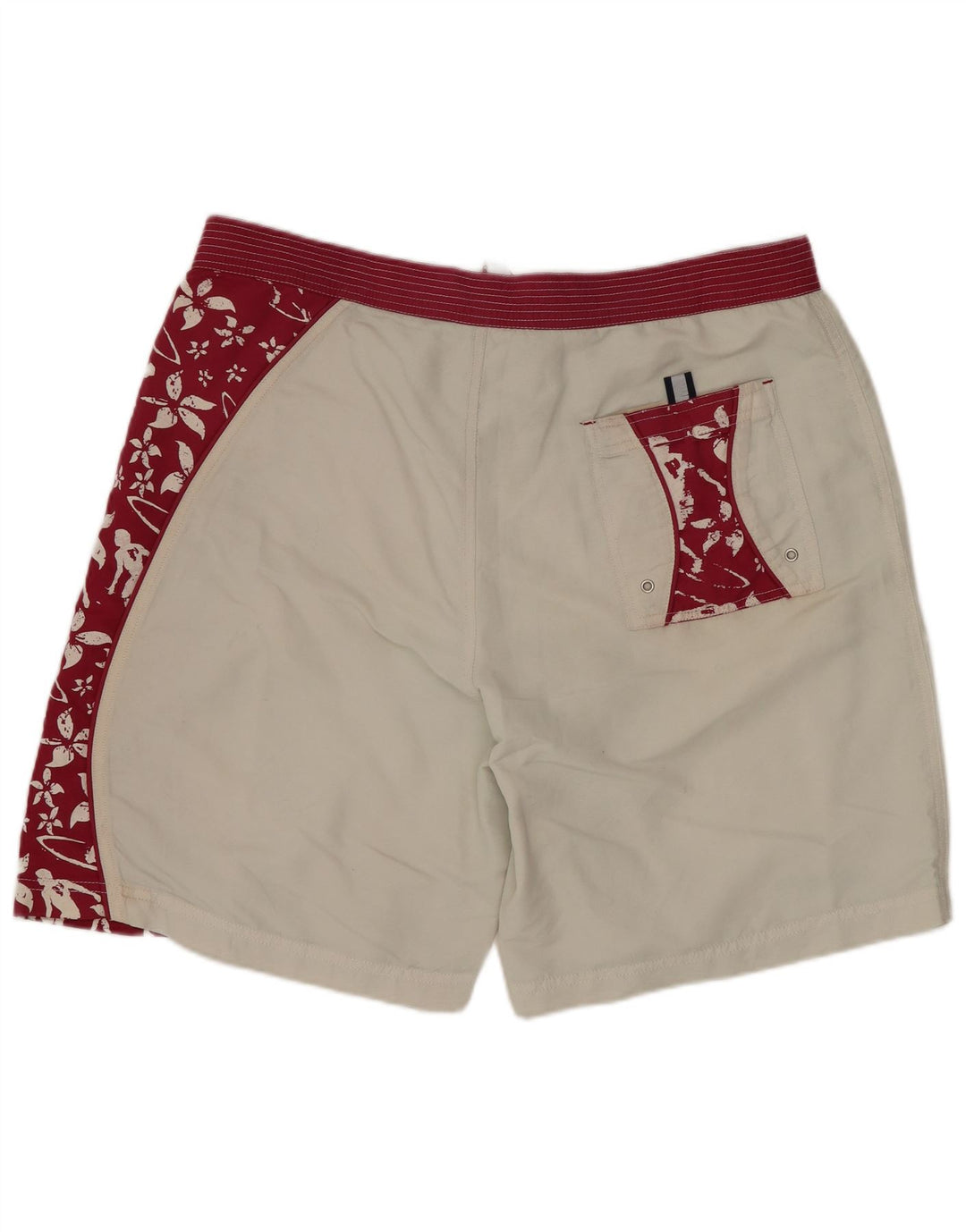 Мужские шорты для плавания BEST COMPANY, большой белый нейлон с цветочным принтом