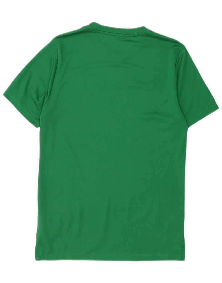 Мужская футболка Nike Dri Fit с графическим рисунком, средний зеленый полиэстер