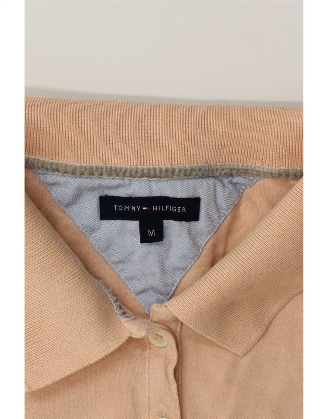Женская рубашка-поло Tommy Hilfiger UK 12 средний оранжевый
