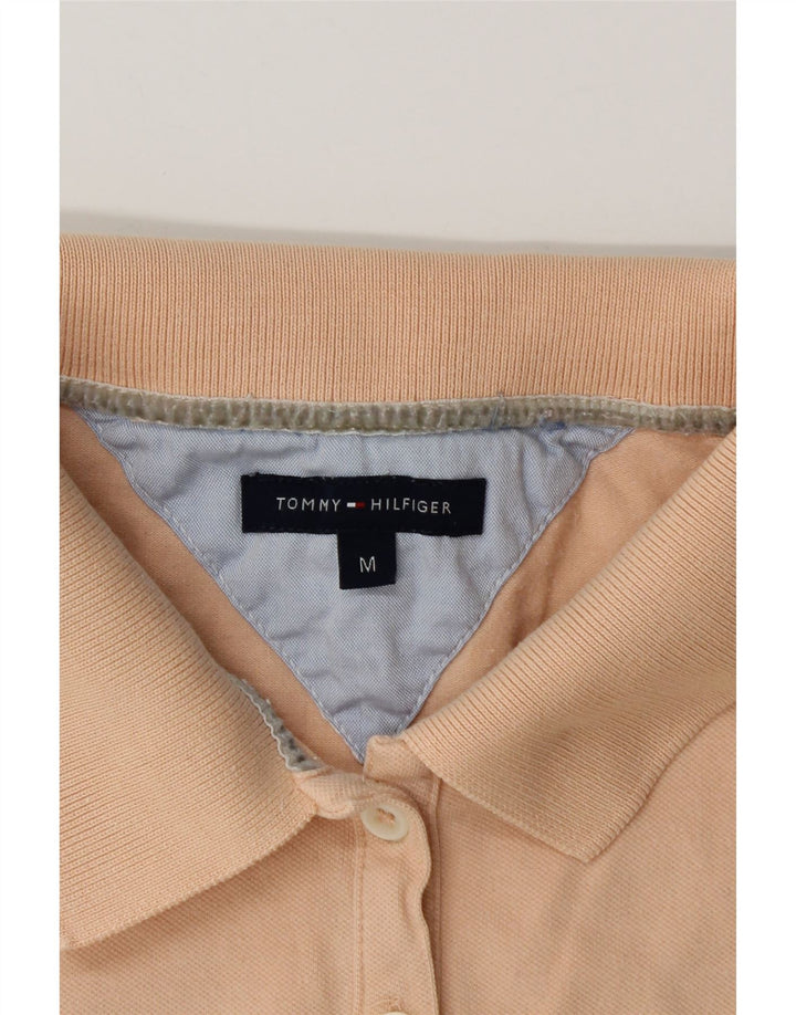 Женская рубашка-поло Tommy Hilfiger UK 12 средний оранжевый