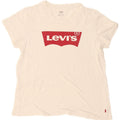 Женская футболка с рисунком Levi's Top UK 14, средний белый