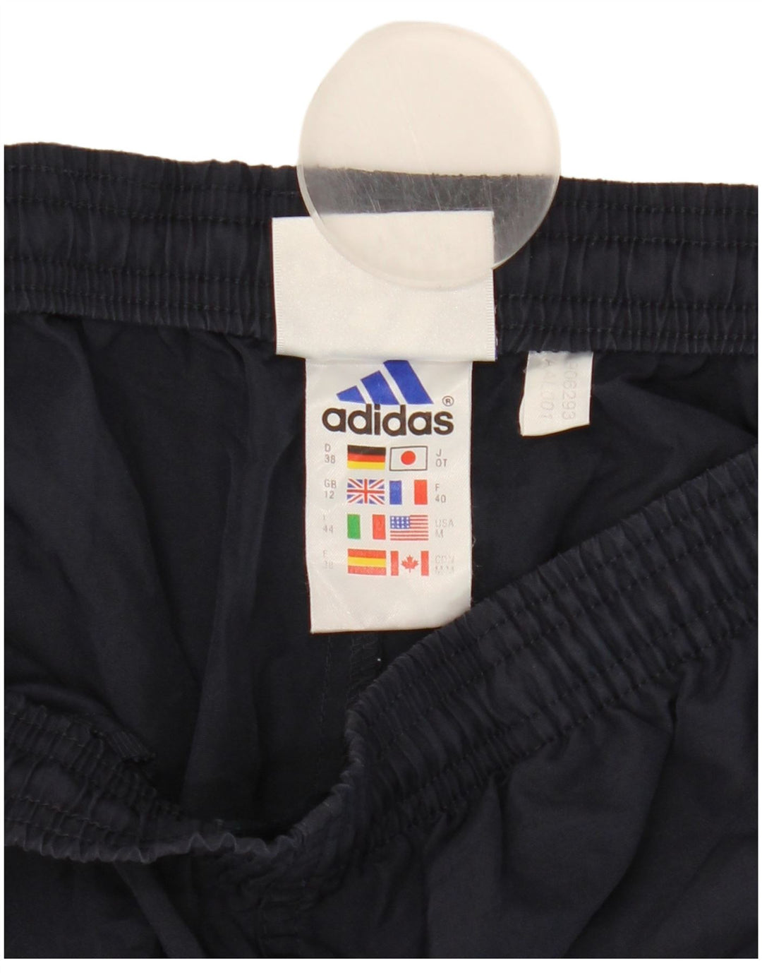 Женские спортивные шорты Adidas UK 12, средний темно-синий, полиэстер