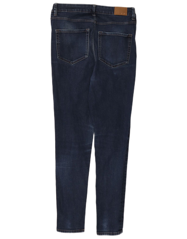 Женские джинсы скинни Marks & Spencer Ivy UK 12, средние W32 L28, синие, хлопок