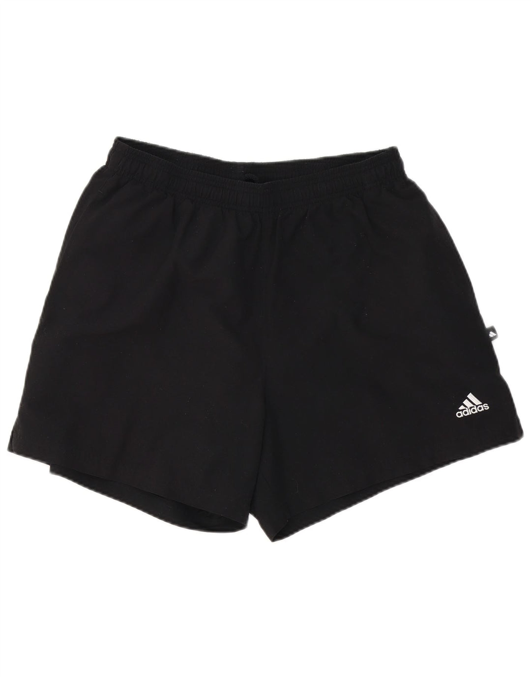 Мужские спортивные шорты Adidas, большие черные спортивные шорты из полиэстера