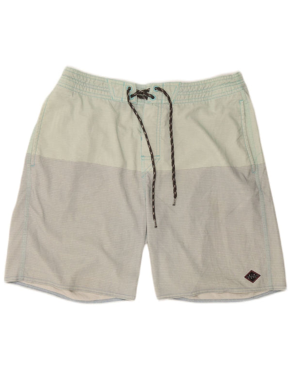 Мужские шорты для плавания Rip Curl, средние зеленые цветные блоки