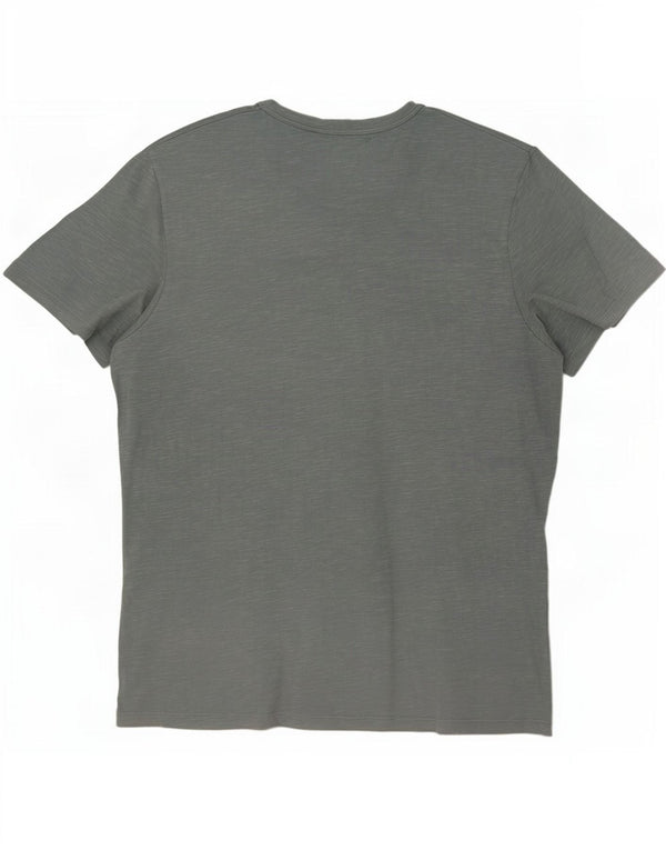 Мужская футболка Jack & Jones Top 2XL, синяя хлопковая крапинка