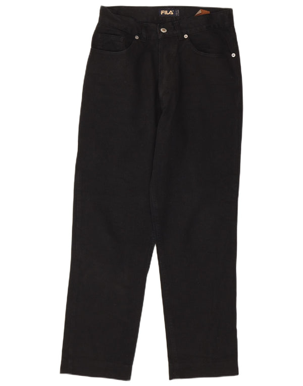 Женские зауженные джинсы Fila IT 42 Medium W28 L27 Черные