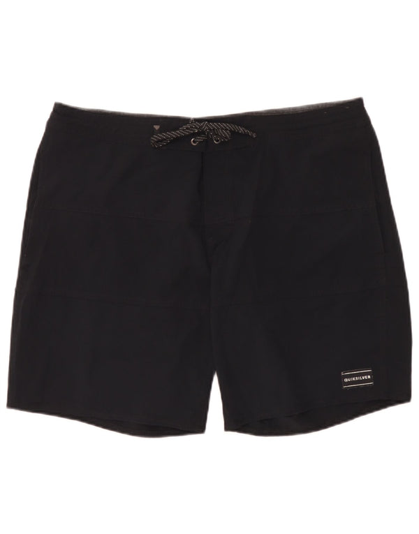 Мужские шорты для плавания Quiksilver, большие черные, полиэстер
