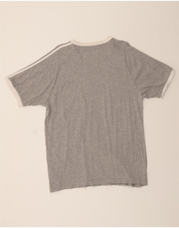 ADIDAS Mens T-Shirt Top Large Grey Cotton Vintage Adidas and Second-Hand Adidas from Messina Hembry 