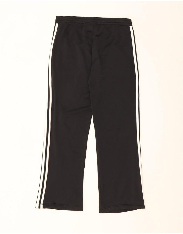 Женские спортивные брюки Adidas UK 10, маленькие черные из полиэстера