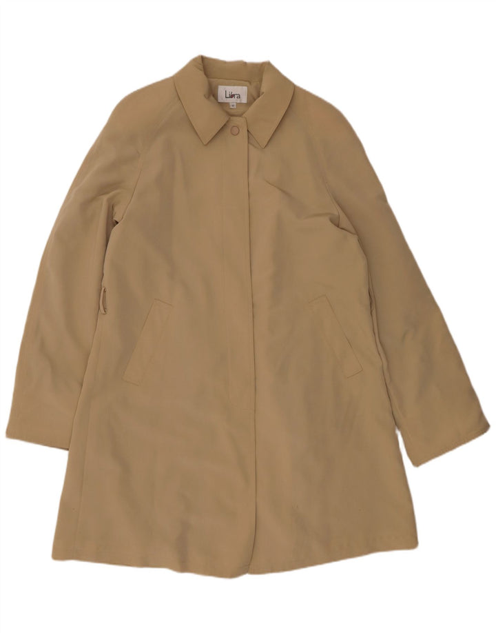 Женское пальто Libra US 12, большой размер, бежевый полиэстер