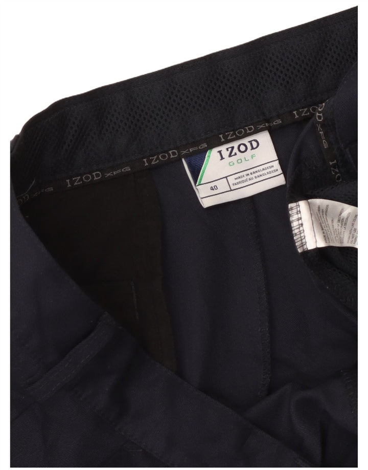 Мужские шорты карго Izod W40 XL темно-синие, полиэстер