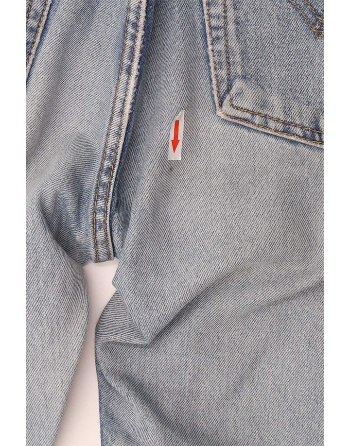 Мужские узкие джинсы Levi's W33 L32 синие, хлопок