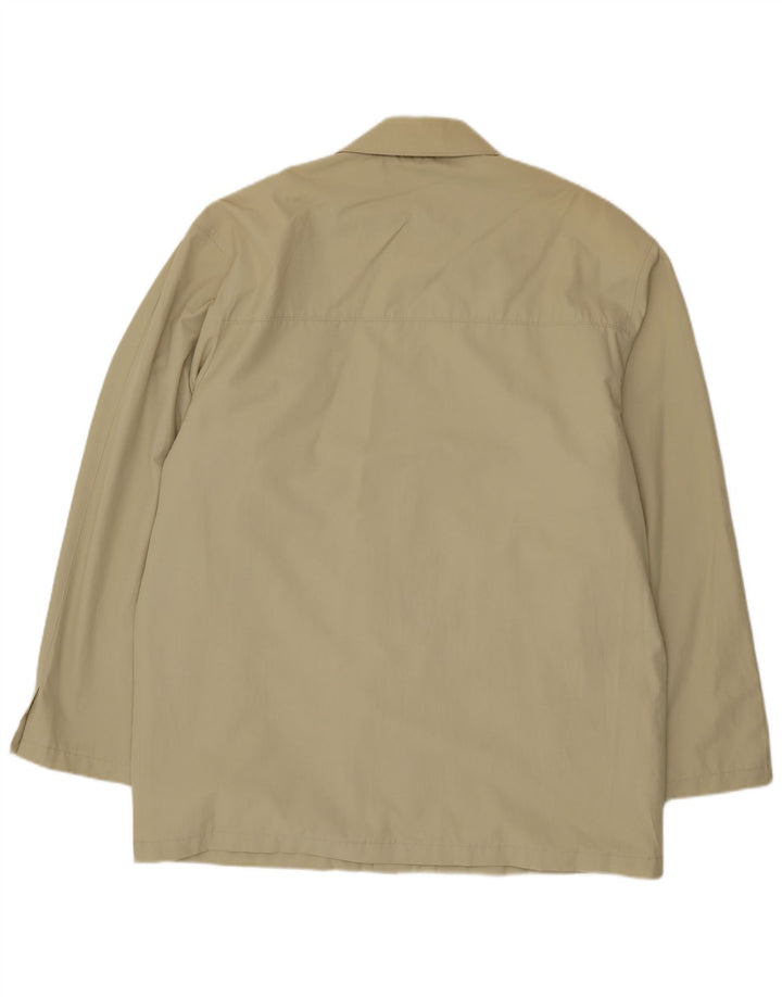 Винтажное мужское пальто UK 48 4XL, зеленое