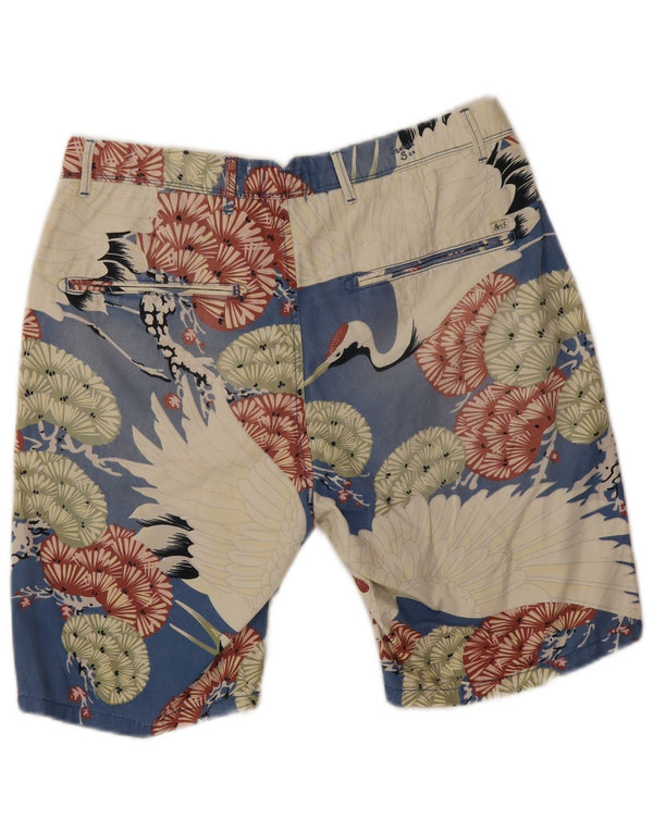 Мужские шорты чинос с рисунком Scotch & Soda W29, маленькие синие, хлопок