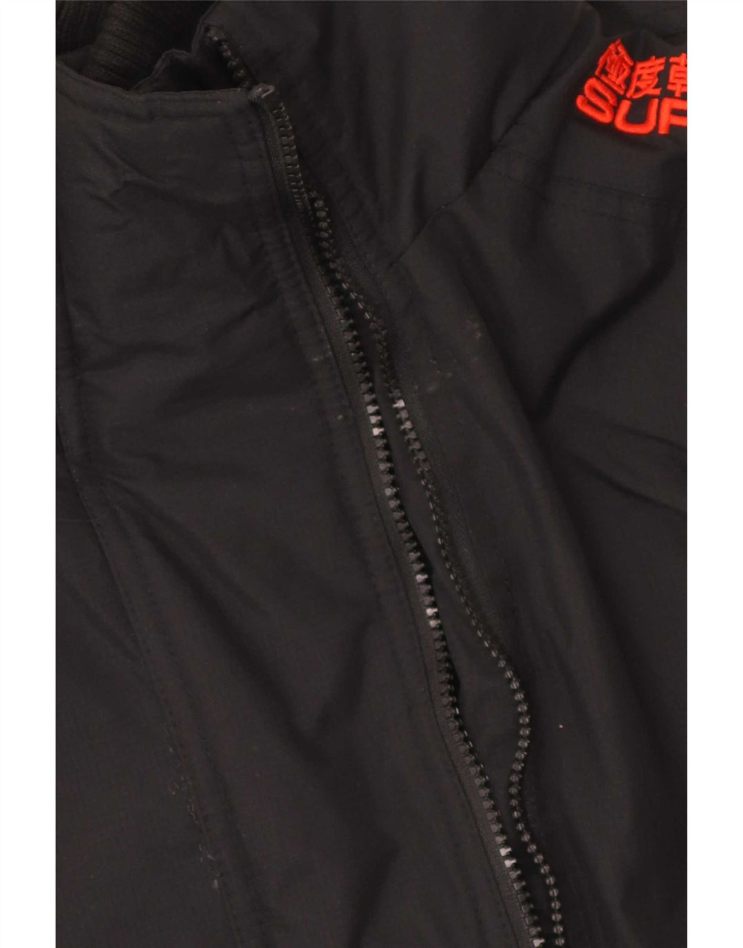 Женская ветровка Superdry UK 18 XL, черный нейлон