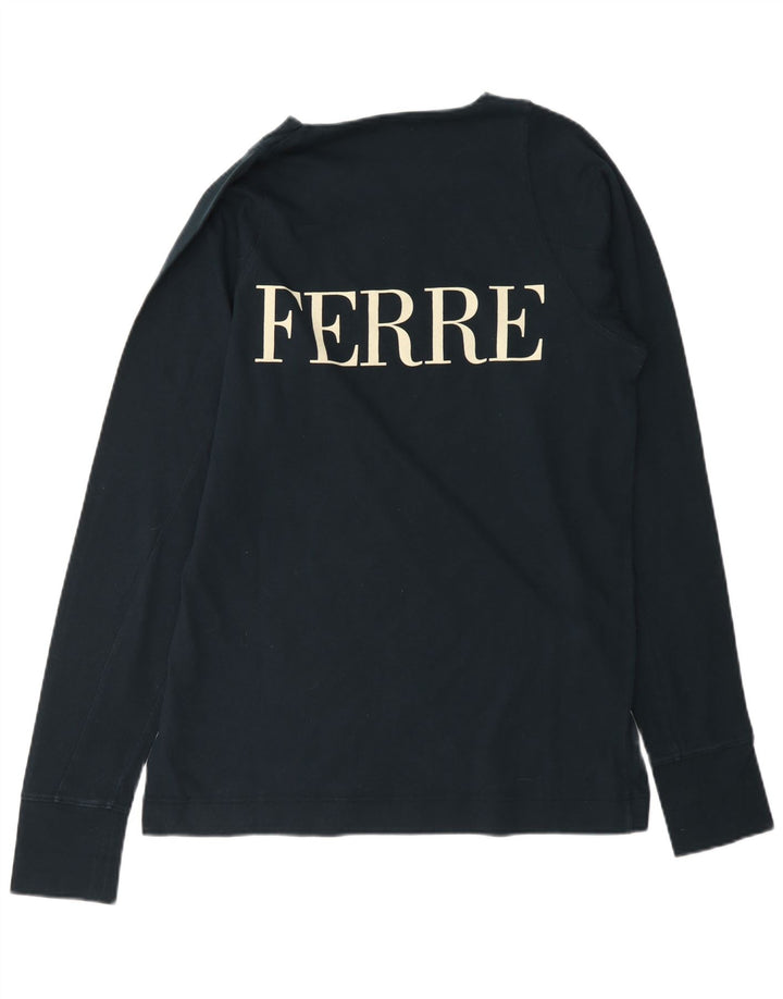 Мужской топ с длинным рукавом Gianfranco Ferre IT 50 Medium Navy Blue
