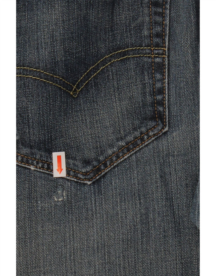 Мужские прямые джинсы Levi's 501 W36 L30 синие, хлопок