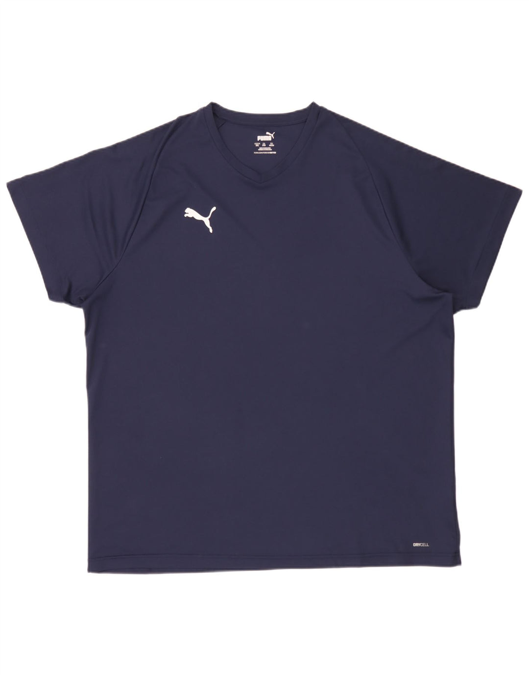 Мужская футболка Puma Top 3XL темно-синяя из полиэстера