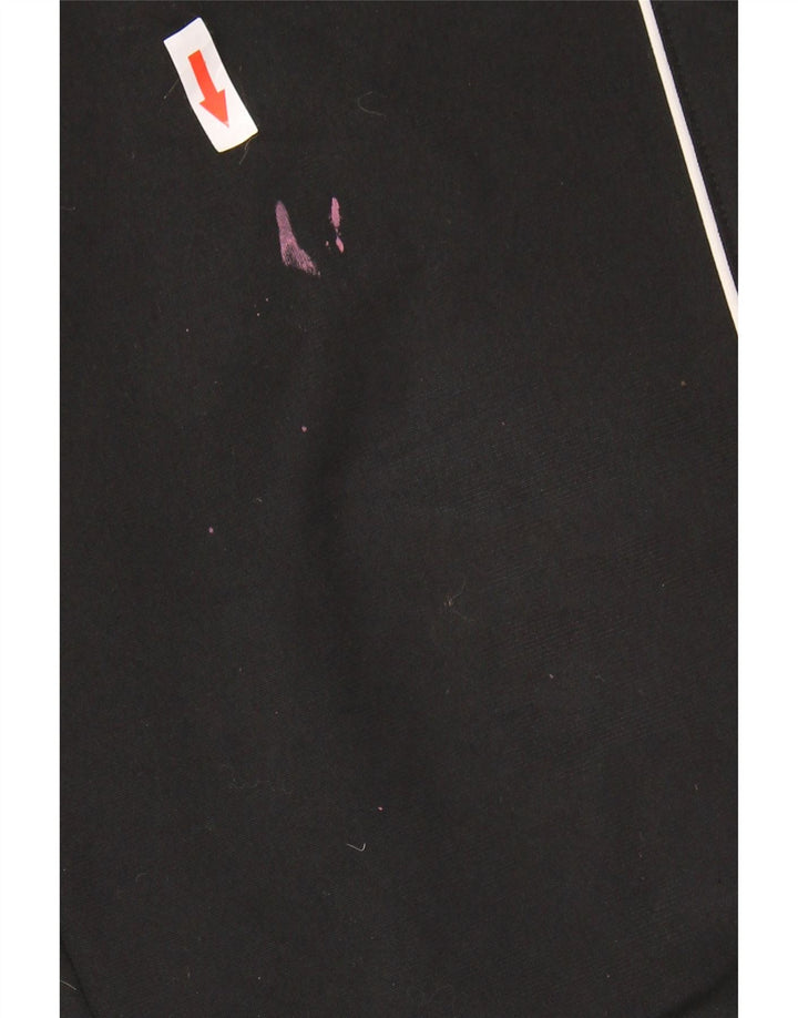 Спортивный костюм Adidas для девочек, брюки для бега, 15-16 лет, черный полиэстер