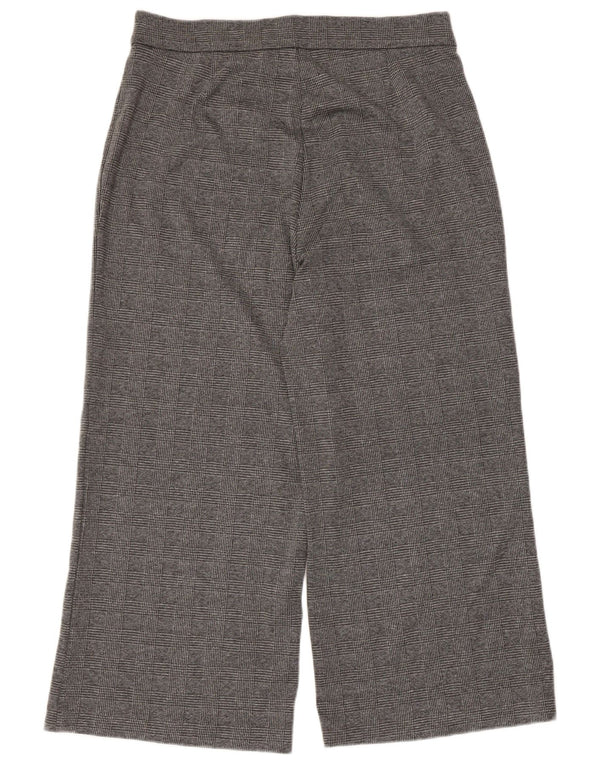 Женские укороченные брюки Marks & Spencer UK 16, большие W34 L24, серая клетка