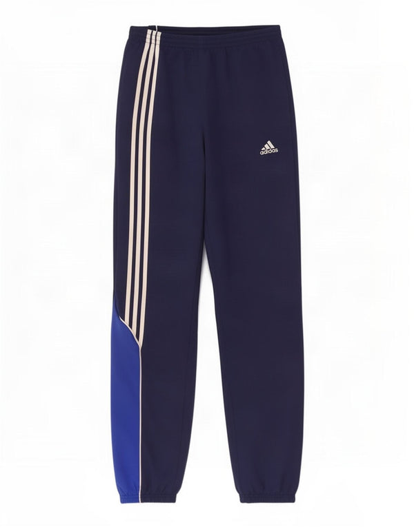 Adidas Спортивный костюм для мальчиков Брюки Джоггеры 15-16 лет XL Темно-синий с цветными блоками