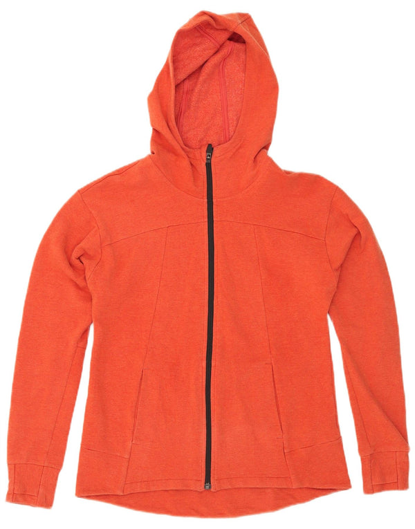 Женский свободный свитер с капюшоном на молнии The North Face UK 6 XS, оранжевый хлопок