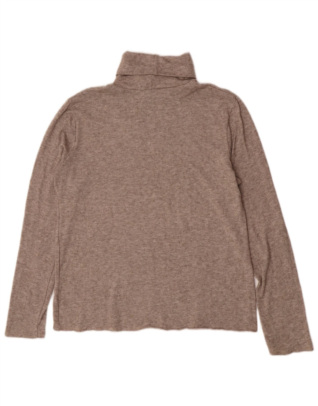 Женская блузка с высоким воротником Zara Top UK 18 XL Коричневый