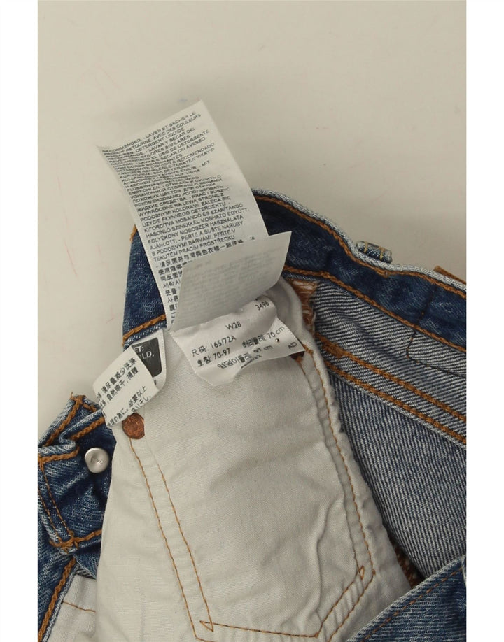 Женские джинсовые шорты LEVI'S 501 W28, средний синий