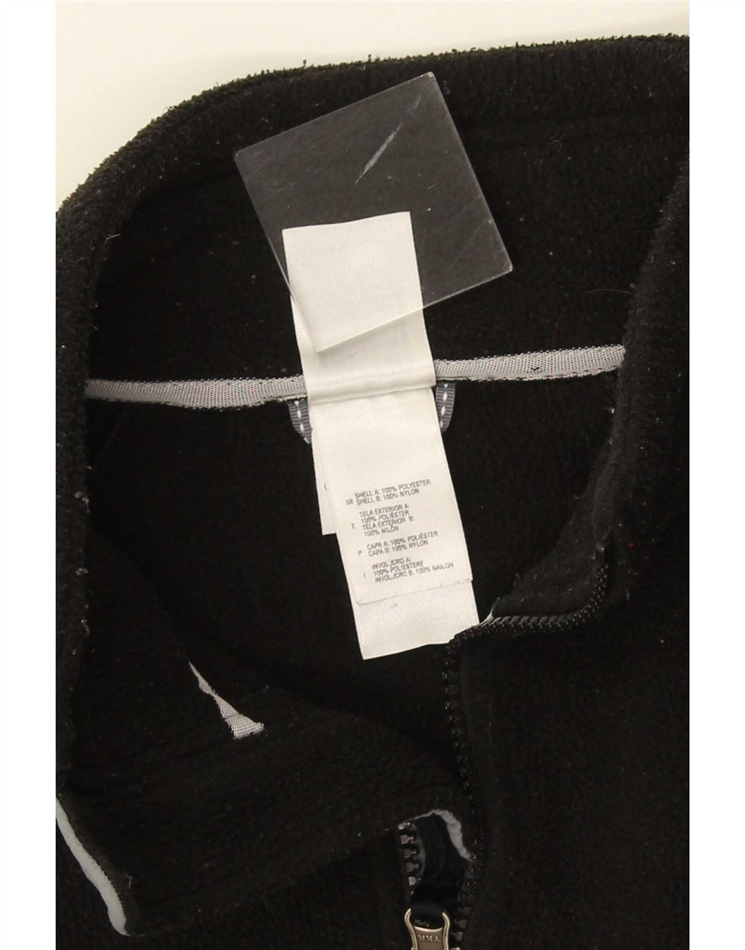 Женская флисовая куртка с подкладкой The North Face UK 10, маленькая черная, полиэстер