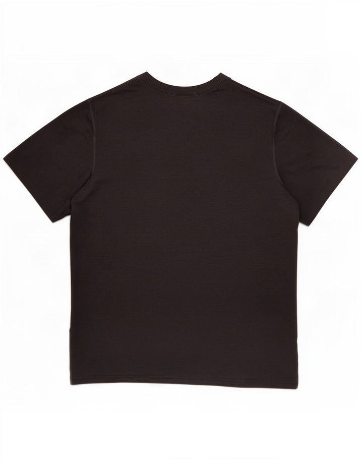 Мужская футболка с рисунком Nike Dri Fit Top XL, черный полиэстер