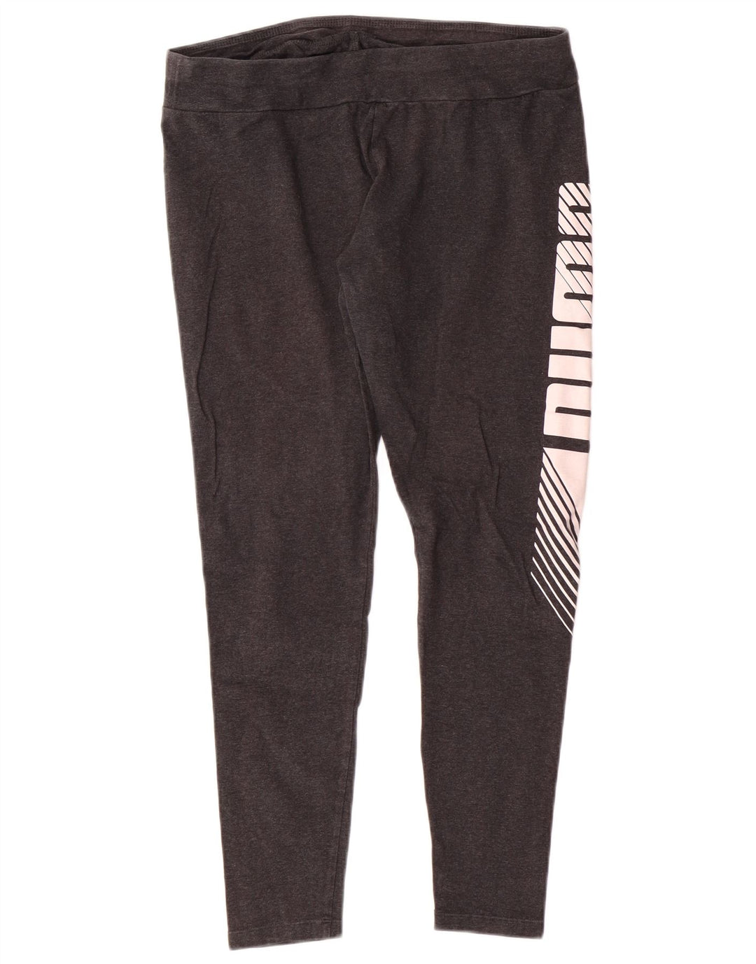 Женские леггинсы с рисунком PUMA UK 14, большие, серые