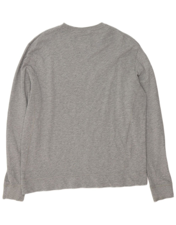 Мужской свитшот Tom Tailor 2XL, серый хлопок с крапинками