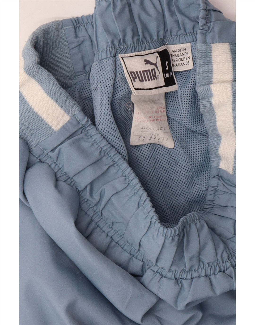 PUMA Mens Tracksuit Trousers Small Blue Polyester Vintage Puma and Second-Hand Puma from Messina Hembry 