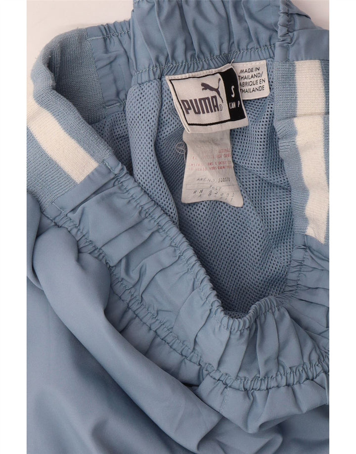 PUMA Mens Tracksuit Trousers Small Blue Polyester Vintage Puma and Second-Hand Puma from Messina Hembry 