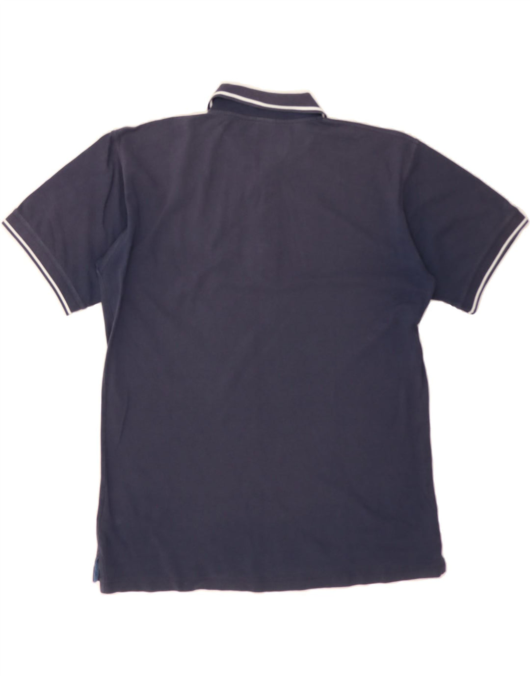 FILA Mens Polo Shirt Medium Navy Blue Vintage Fila and Second-Hand Fila from Messina Hembry 