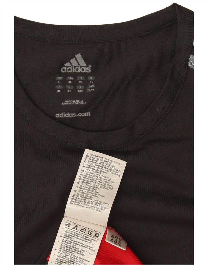 Adidas Climacool Vest Top XL Серый полиэстер с цветными блоками