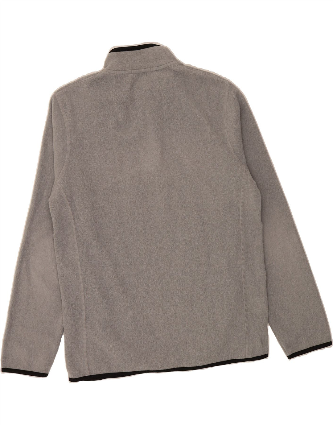 CARRERA Mens Zip Neck Fleece Jumper Large Grey Polyester Vintage Carrera and Second-Hand Carrera from Messina Hembry 