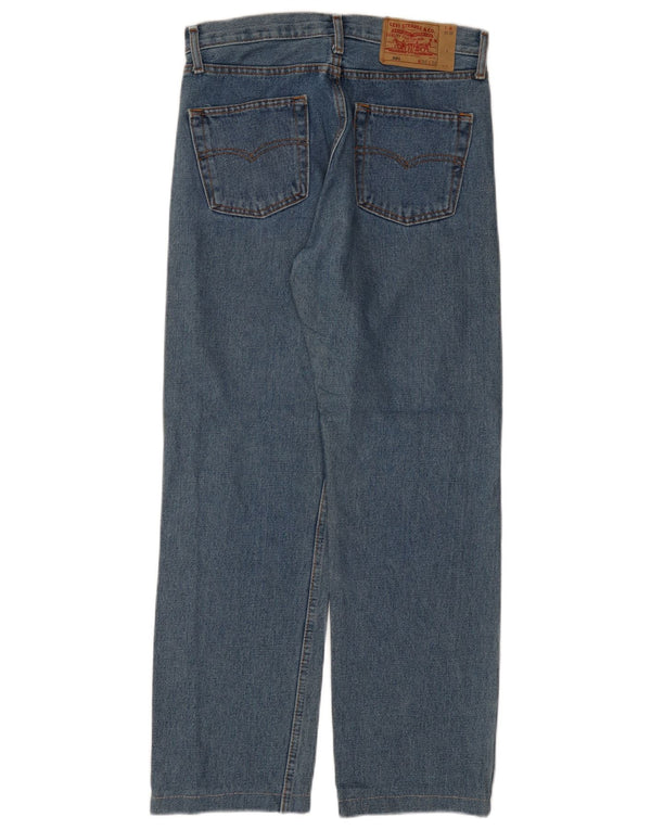 Мужские прямые джинсы LEVI'S 501 W30 L28 синие