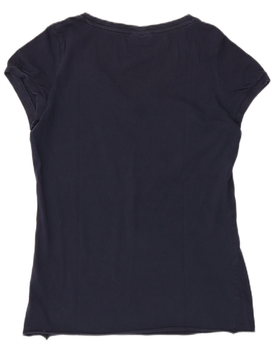 KAPPA Женская футболка с рисунком Top UK 12 Medium Navy Blue Хлопок
